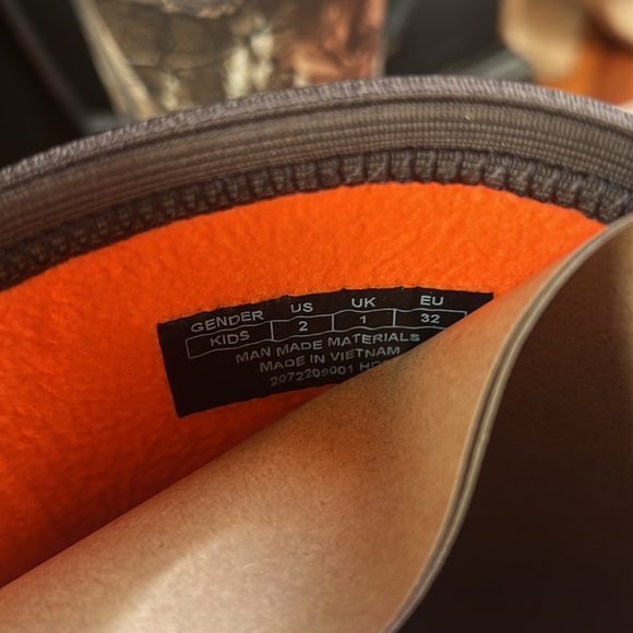 The Muck Boot Company Kid's Rugged II Outdoor Winter Boot, Brown/Real Tree, sz 2 - Picture 9 of 16